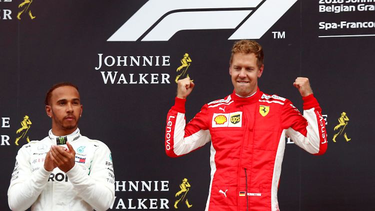 Lewis Hamilton führt die WM-Wertung noch vor Sebastian Vettel an.