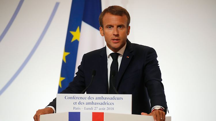 Macron sprach sich auch für eine engere Zusammenarbeit mit Russland aus.