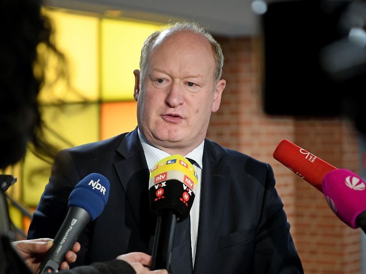 Niedersachsens Finanzminister und in dieser Funktion zugleich auf Aufsichtsratschef der NordLB: Reinhold Hilbers (CDU).