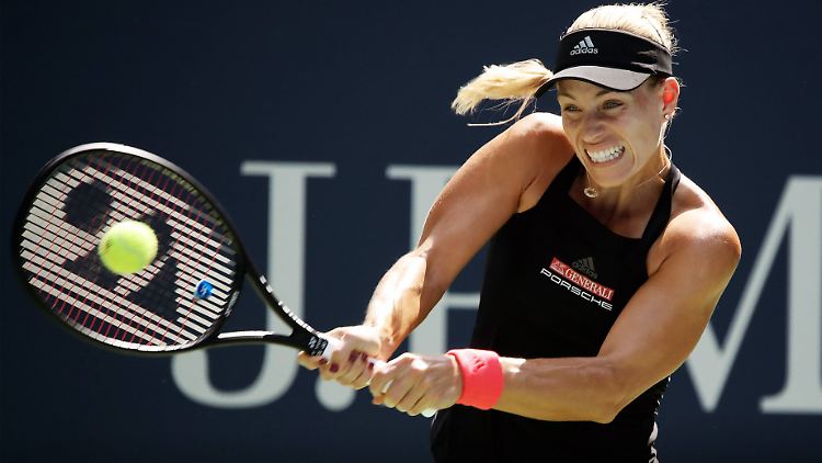 Angelique Kerber biss sich in ihrem Match gegen Margarita Gasparjan durch.