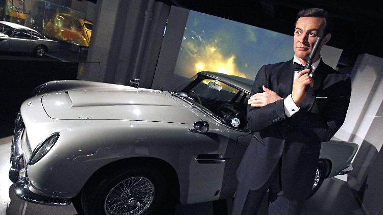 Der Aston Martin gehört zu James Bond - und bald auch zur Börse in London.