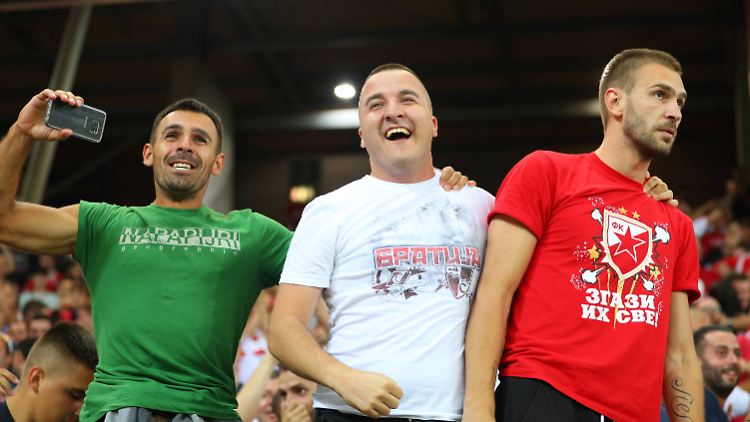 Roter-Stern-Fans können sich auf die CL-Gruppenphase freuen.