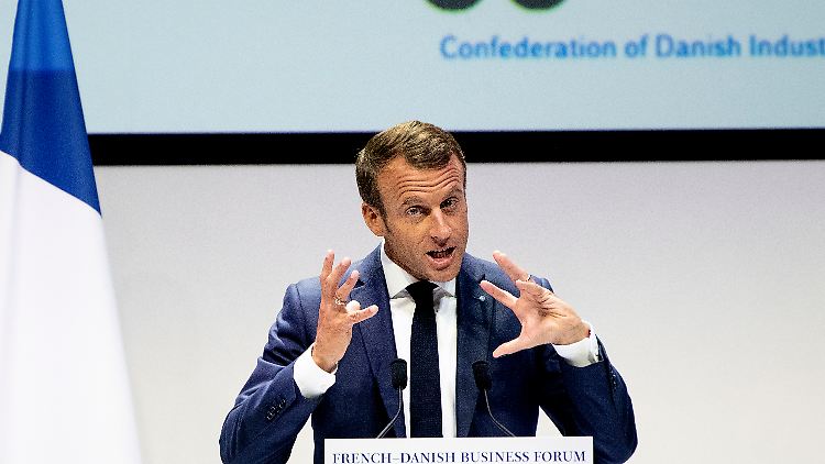 Frankreichs Präsident Emmanuel Macron liebt "gallische Stämme".