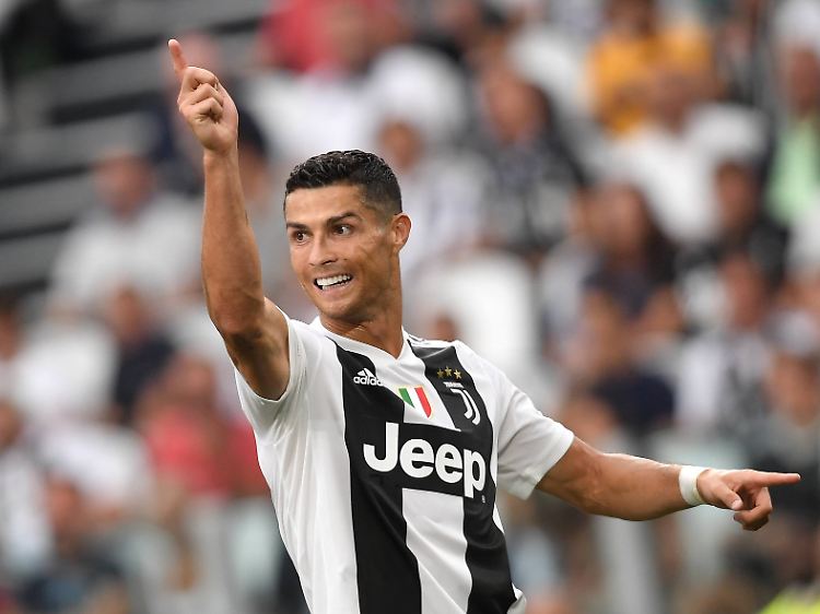Spielte von 2003 bis 2009 bei Man United: Cristiano Ronaldo, nun bei Juventus Turin.