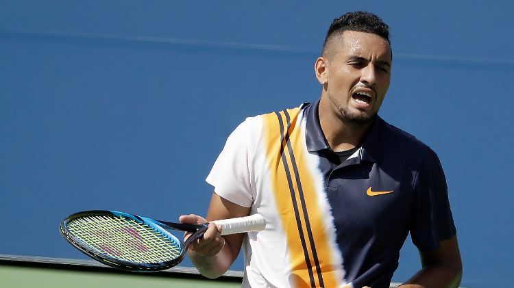 "Du tust dem Sport gut", sagte der Schiri. Das wiederum tat dann Kyrgios gut.