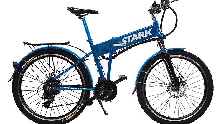 Etwas teurer und größer ist das ebenfalls faltbare Mini City von Stark-Bike.