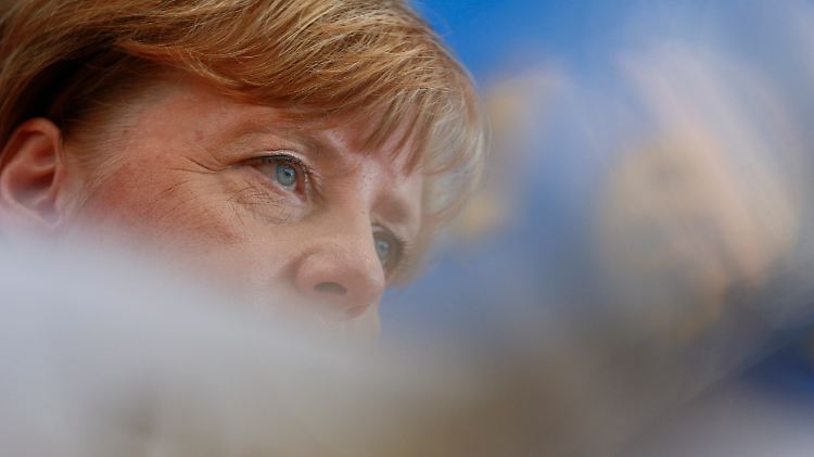 Merkel bei der Sommerpressekonferenz 2015