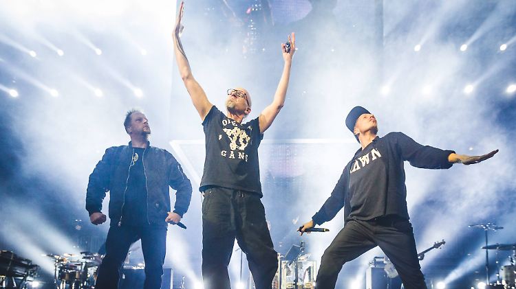 Geben ein Konzert der besonderen Art: Die Fantastischen Vier.