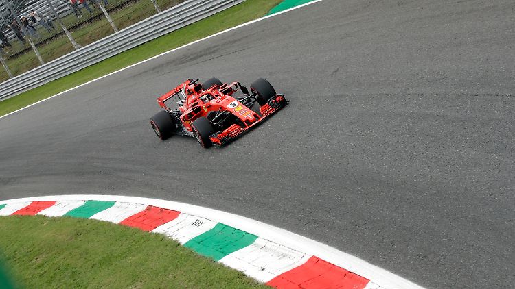 Sebastian Vettel hat in Monza seine starke Form im Ferrari bestätigt.