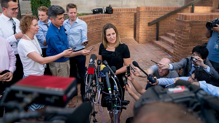 Kanadas Außenministerin Chrystia Freeland.
