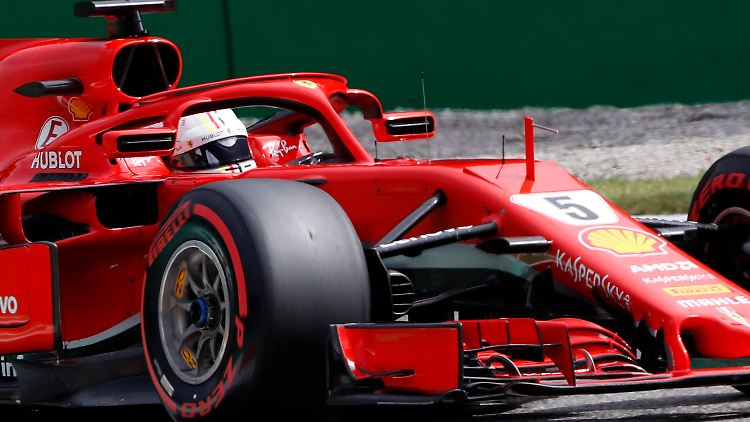 In den Trainings zum Ferrari-Heimspiel gab sich Sebastian Vettel keine Blöße.