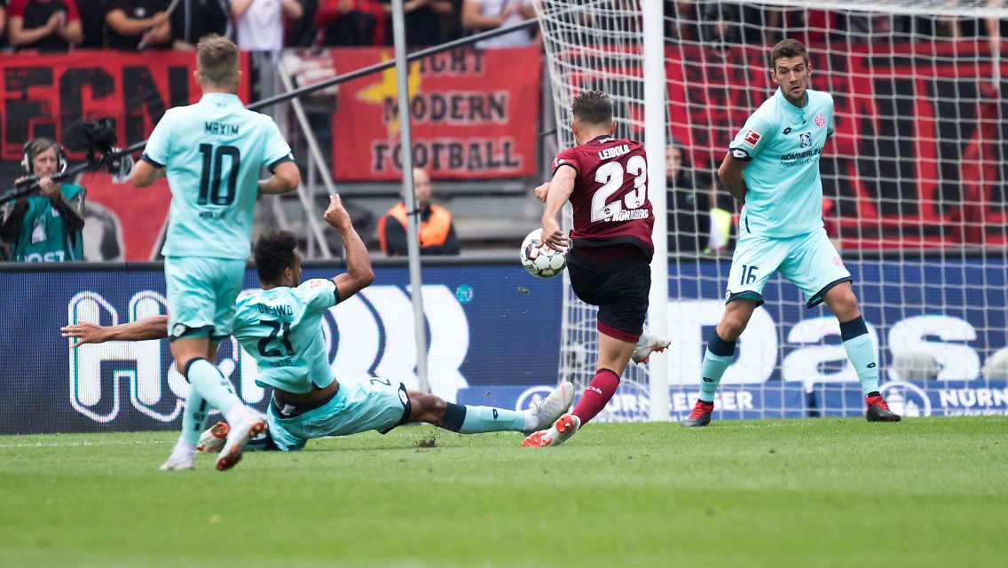 1. FC Nürnberg - FSV Mainz 1:1 (0:1)