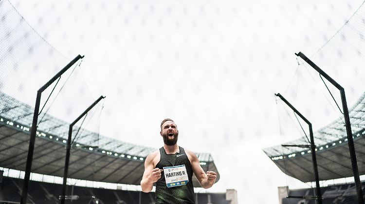 Ein letztes Mal hallt Robert Hartings Schrei durch sein "Wohnzimmer", das Berliner Olympiastadion.