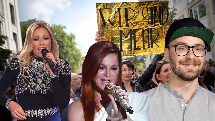 Glänzen durch Abwesenheit: Helene Fischer, Andrea Berg und Mark Forster.