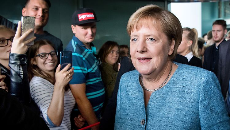 Ein Termin für Angela Merkels Besuch in Chemnitz steht noch nicht fest.