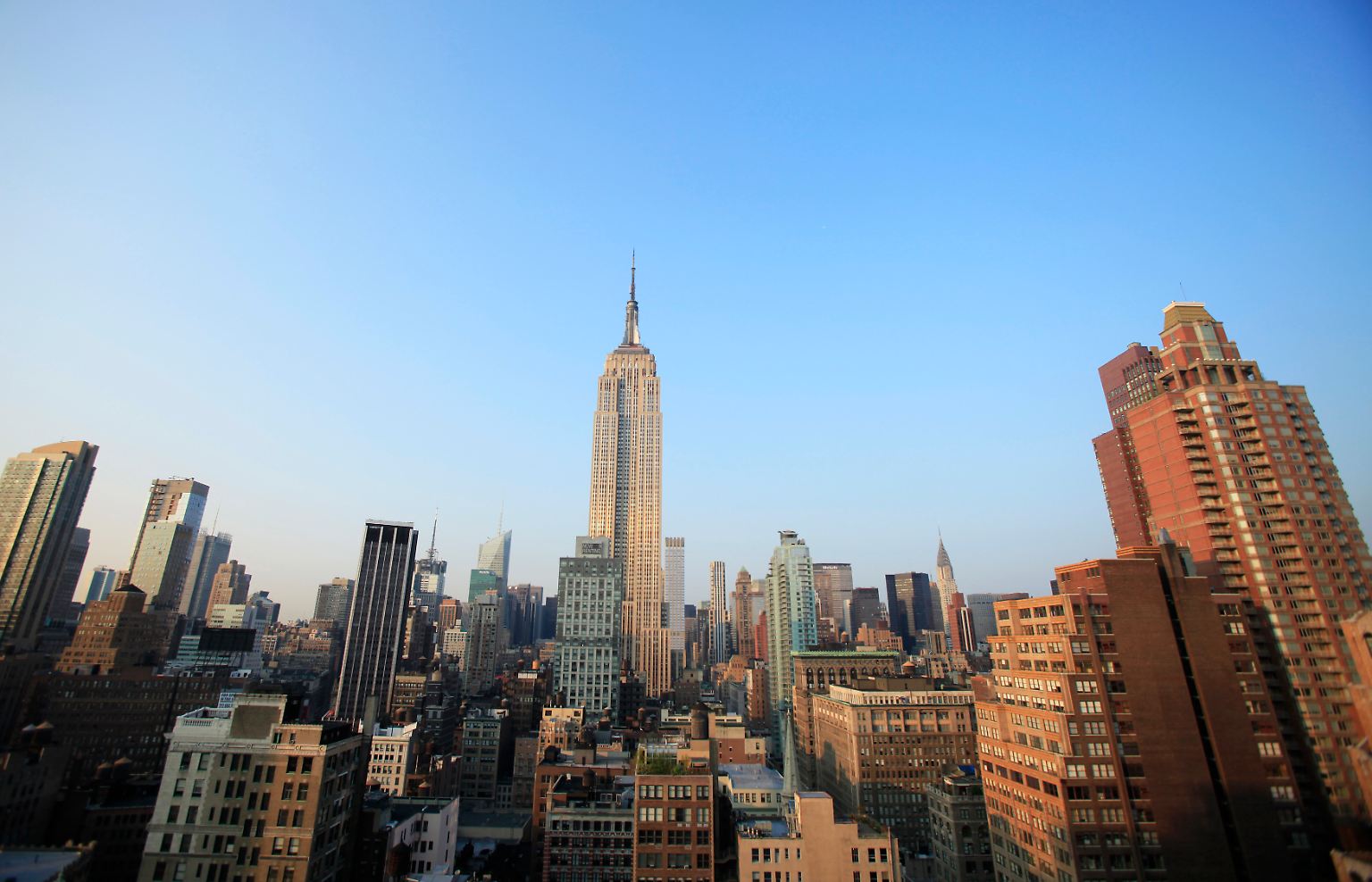 Das Wetter am 15. September 2008 war herrlich. New York erlebte einen wundervollen, warmen Spätsommertag. 