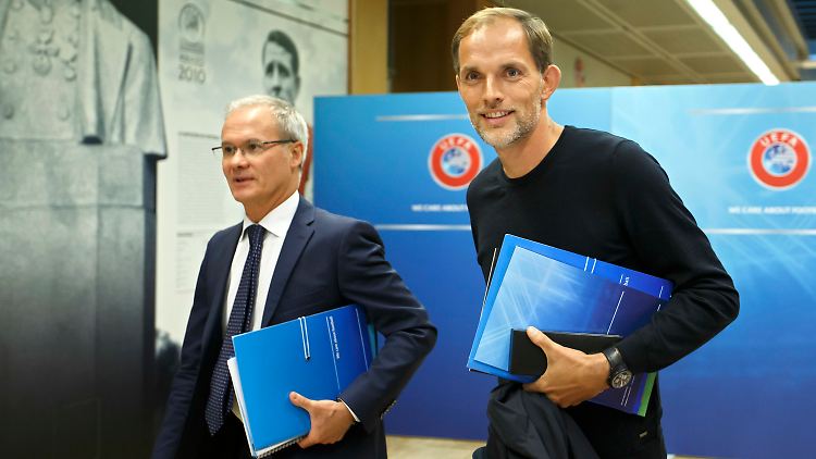 Thomas Tuchel war der einzige Deutsche beim Uefa-Trainerforum.
