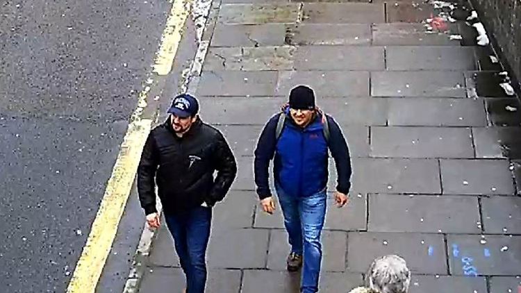 Alexander Petrow und Ruslan Boschirow hielten sich mehrere Tage in Salisbury auf, bevor sie Sergej Skripal vergiftet haben sollen.