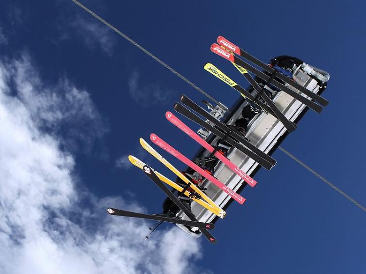 Überall beschert der Neuschnee Skifahrern beste Pistenverhältnisse.