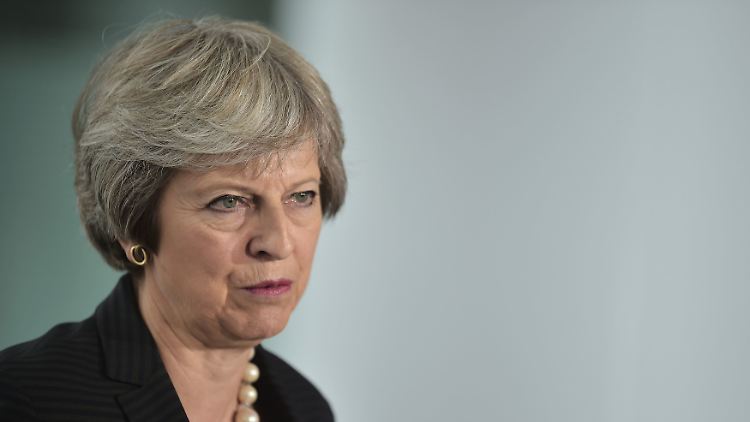 Für Theresa May ist ein Brexit ohne Abkommen "nicht das Ende der Welt".