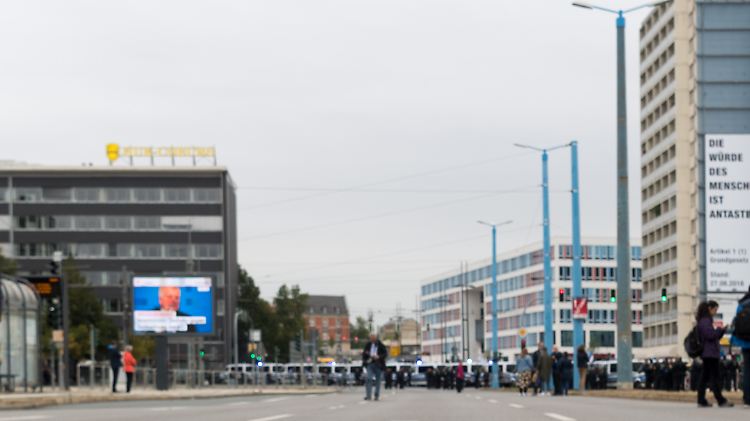 Die Chemnitzer Bahnhofstraße soll Schauplatz der Pöbeleien gegen Migranten am 26. August gewesen sein.