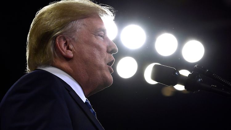 Präsident Trump sieht sich in ein falsches Licht gerückt. 