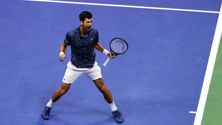 Hofft auf einen dritten US-Open-Sieg: Novak Djokovic.