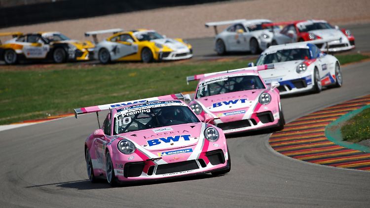 Zwei Siege auf dem Sachsenring bedeuteten ein perfektes Wochenende für Thomas Preining.