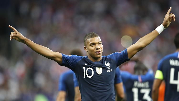 Froh ist, wer einen Mbappe hat.
