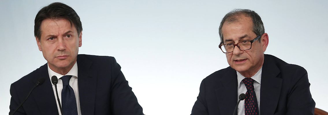 Giuseppe Conte und Giovanni Tria.