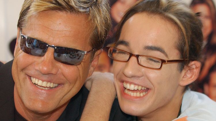 Er brachte Daniel Küblböck (r.) damals ganz groß raus: Dieter Bohlen.