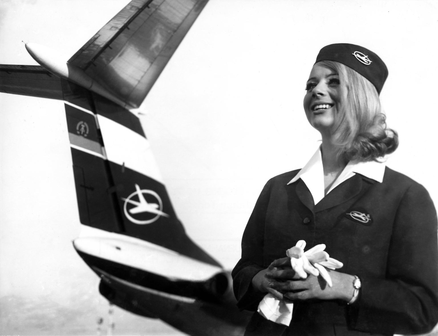 Gegründet 1958, geschlossen 1991 und acht Jahre lang als Deutsche Lufthansa geflogen: Die Interflug, wie sich die Fluggesellschaft der DDR später nannte, ... (Bild von 1969)