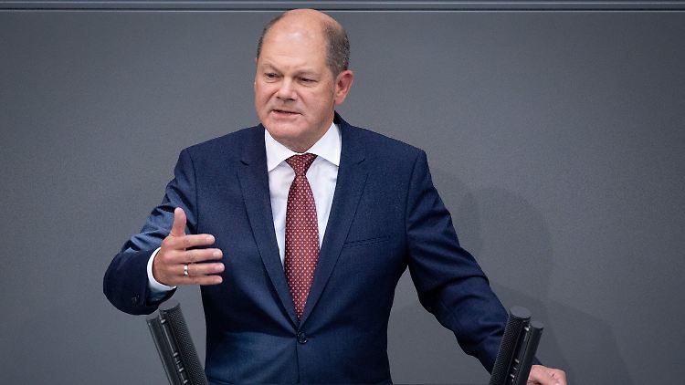 Finanzminister Scholz hält die Umsetzung der Haushaltsvorgaben für möglich.