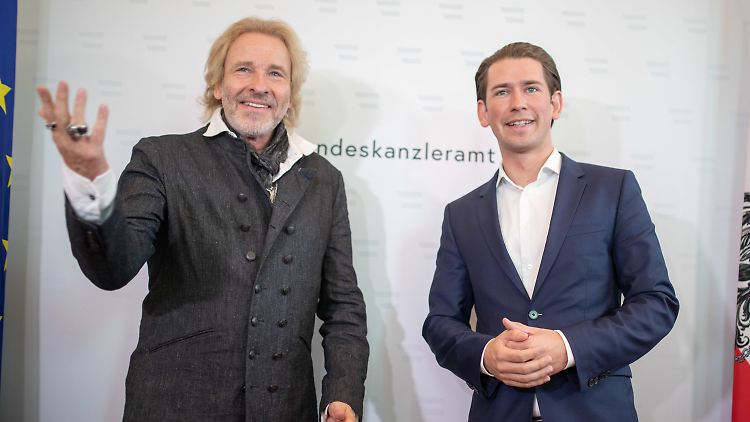 Beide waren neugierig aufeinander: Gottschalk und Kurz.