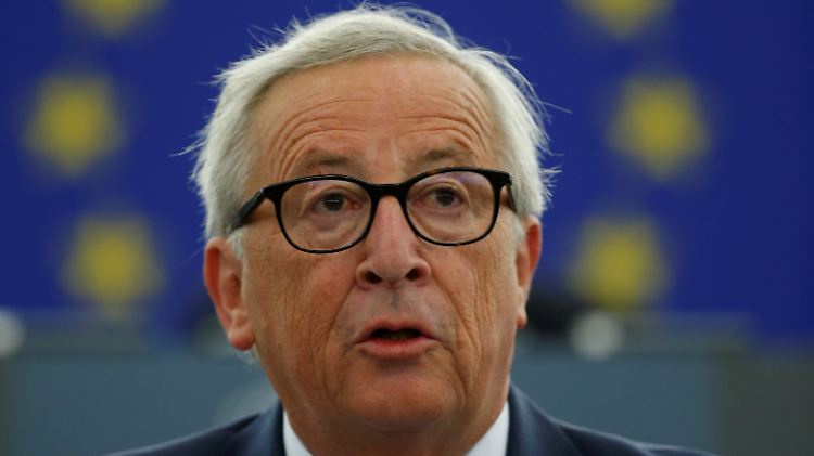 Vor Ende seiner Amtszeit: EU-Kommissionspräsident Juncker bei seiner letzten jährlichen Rede zur Lage der Union.