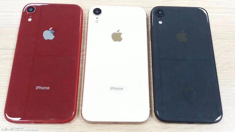 Das sollen laut "/Leaks" Dummies in den neuen Farben des iPhone XR sein.