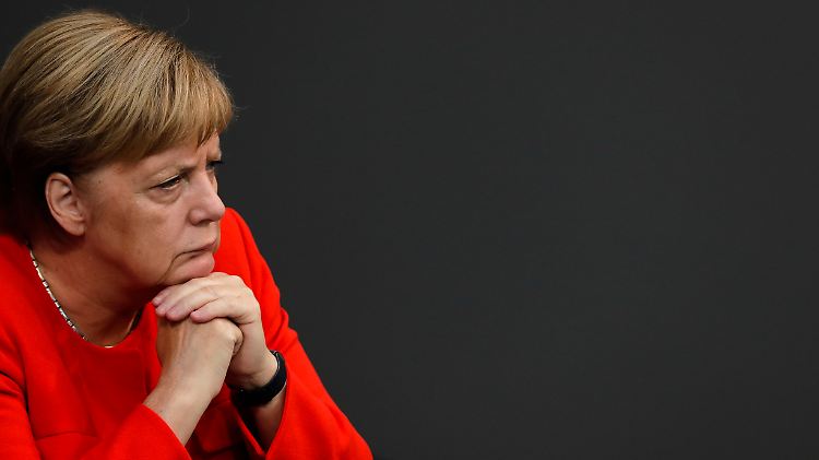 Kanzlerin Merkel verurteilte die Gewalt in Chemnitz. 