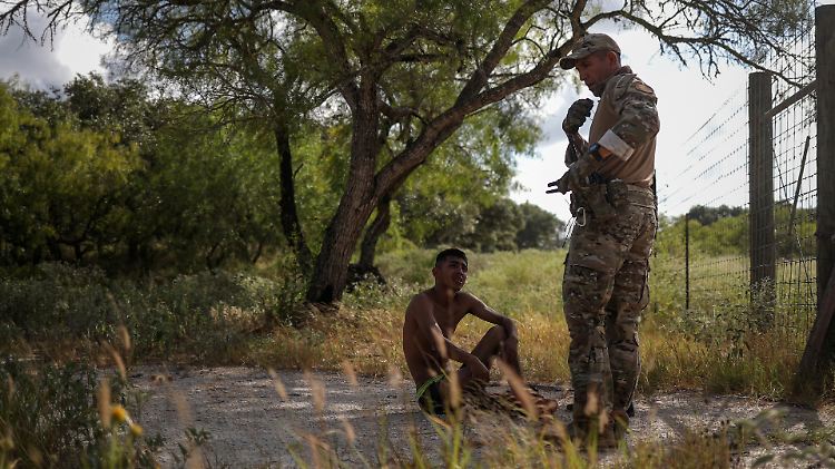 Dieser 21-jährige Mexikaner wurde im August in Texas aufgegriffen.