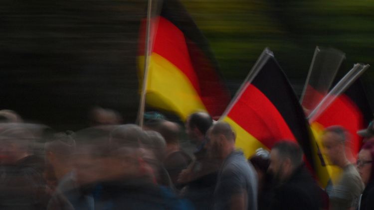 Der Vorfall ereignete sich bei der Kundgebung am 1. September in Chemnitz.