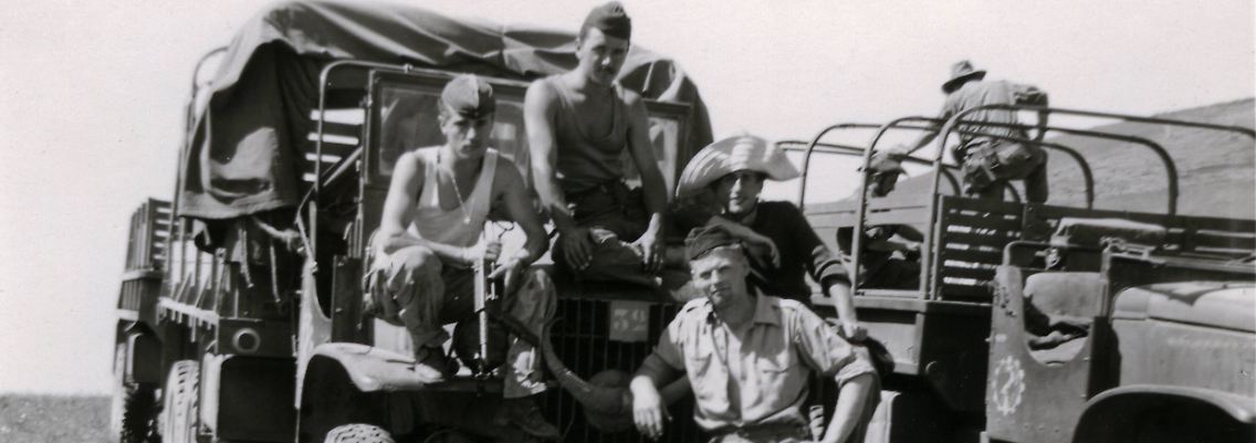 Französische Soldaten während des Algerienkriegs.