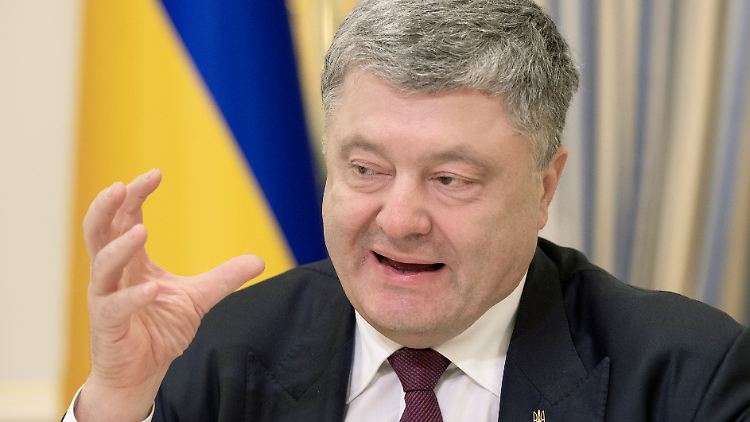 Ukraines Präsident Poroschenko ist ein erbitterter Gegner Russlands.