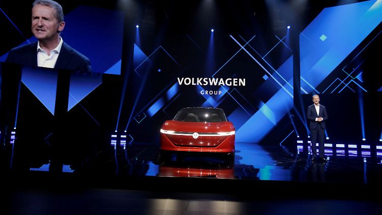 Schon 2020 will  Volkswagen rund 150.000 E-Autos verkaufen, darunter 100.000 des neuen Elektromodells I.D..