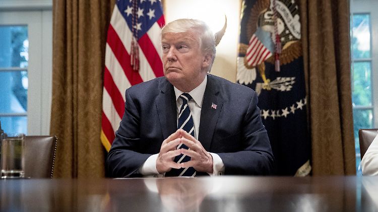 Wiederholt bezeichnete US-Präsident Trump Muellers Ermittlungen als "Hexenjagd".
