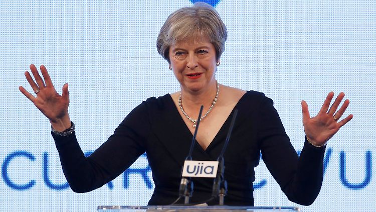 Um ein Brexit-Chaos zu vermeiden, braucht May die Unterstützung der EU.