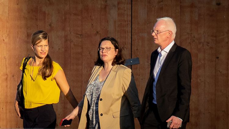 Andrea Nahles hat der Personalie zugestimmt, zum Verdruss vieler Genossen.  