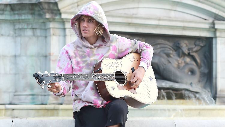 Einer von der Kelly Family? Nein, Justin Bieber.