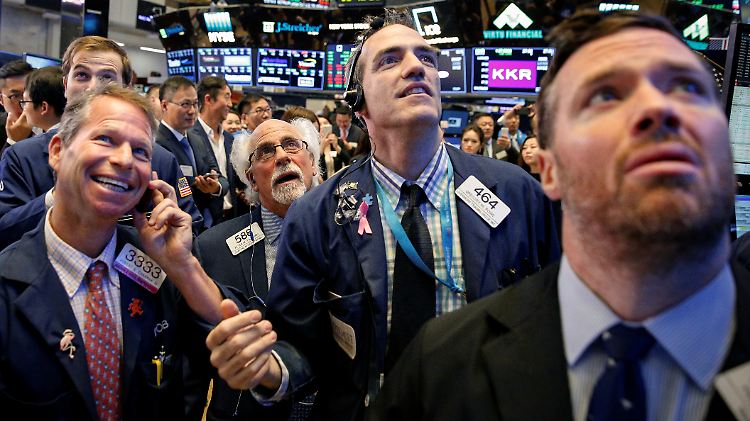 Die Stimmung an der Wall Street war größtenteils positiv.