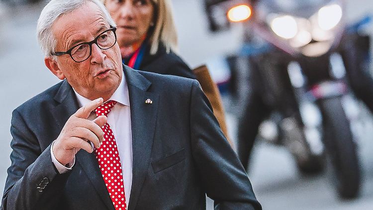 Juncker zeigt sich von der Kompromissbereitschaft seiner EU-Kollegen enttäuscht.