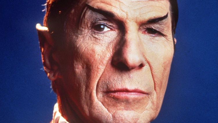 Leonard Nimoy als "Mr. Spock".