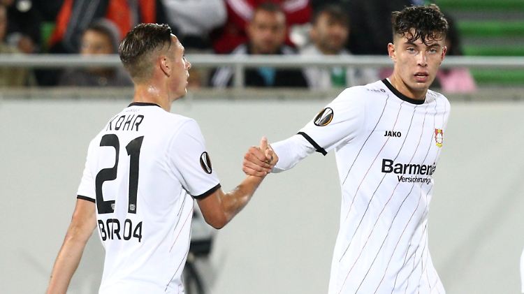 Mann des Spiels: Der 19-jährige Kai Havertz (r.)